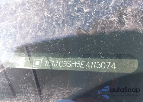 2014 Chevrolet Sonic Lt Auto from USA, damaged, VIN 1G1JC5SH5E411307